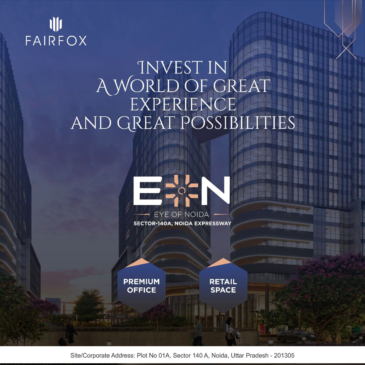 Fairfox EON Twin Towers Elevation